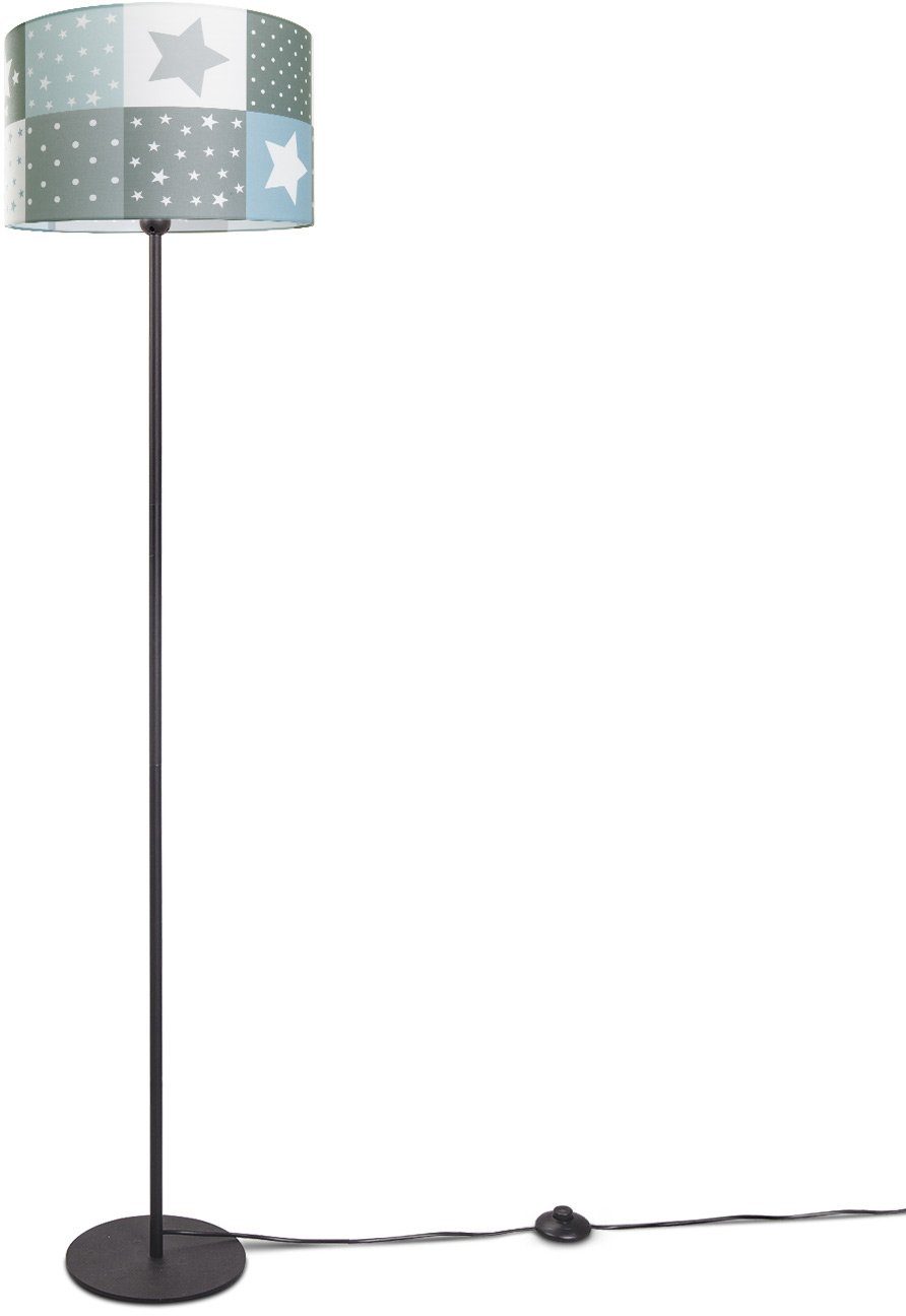 Paco Home Stehlampe Cosmo 345, ohne Leuchtmittel, Kinderlampe LED Kinderzimmer Lampe Sternen Motiv, Stehleuchte E27