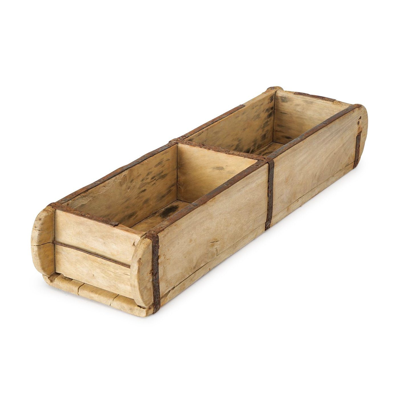 BOLTZE Dekokiste Glaswindlicht mit Naturseil Griff (1 St), 2er Set