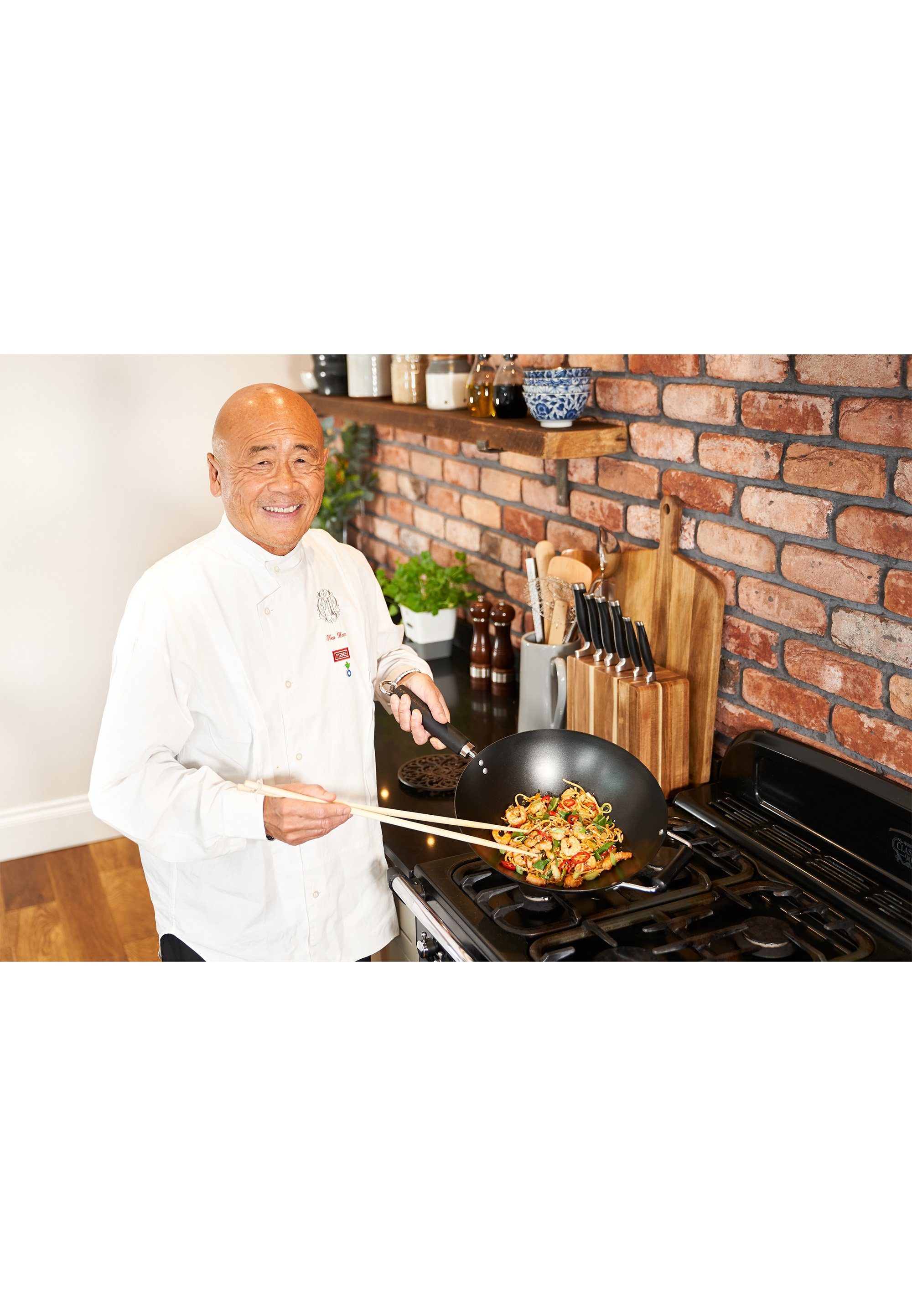 KEN HOM Wok Excellence, Carbonstahl, mit Antihaftbeschichtung