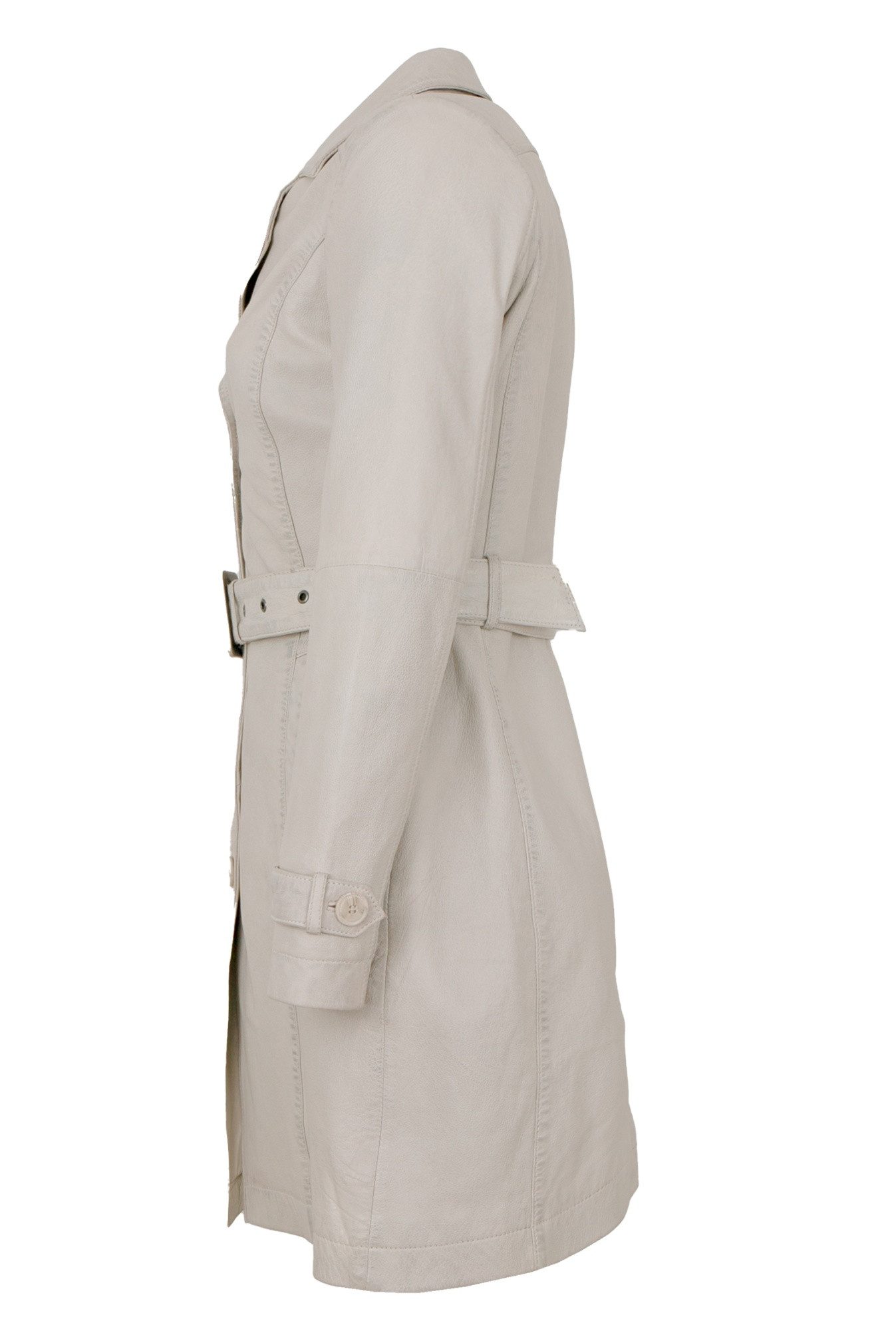 Mauritius Ledermantel MWLeonne Mauritius - Damen Trenchcoat Ledermantel Lam günstig online kaufen