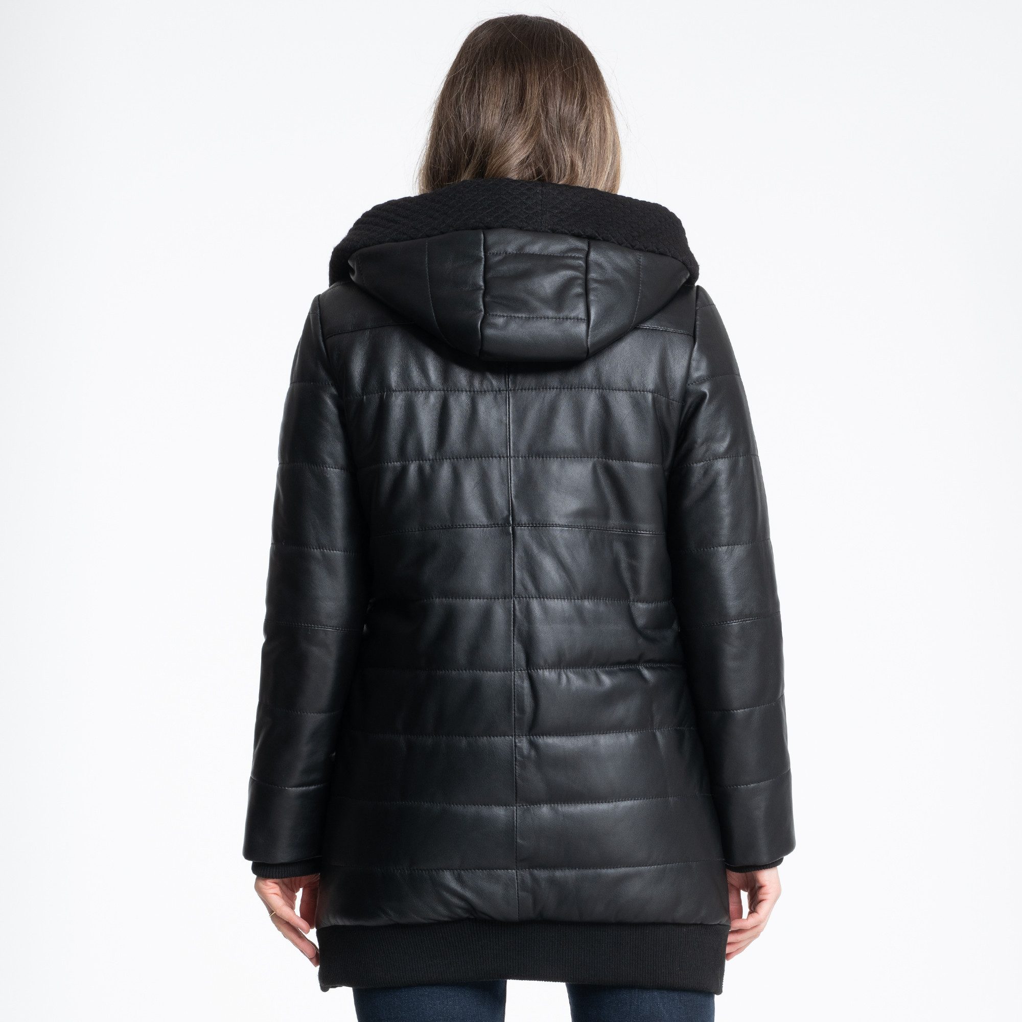 Mouflon Lederjacke Rita Seitliche Reißverschlüsse: Für mehr Bewegungsfreiheit & Style