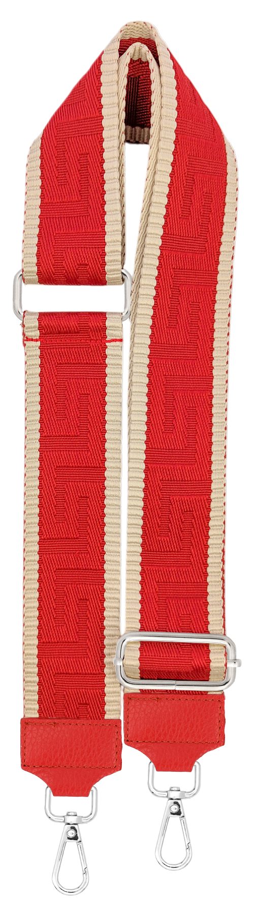 SEVA Schulterriemen Taschengurt,Verstellbarer Taschenriemen,5cm Breiter Schultergurt (Riemen für Tasche, Karabiner in silberner Farbe) Taschengurte zum wechseln, Trageriemen, Made in Italy