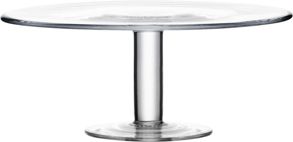 Eisch Tortenplatte, Glas, Kristall, Ø 31 cm, Ein echter Hingucker auf  deinem gedeckten Tisch!