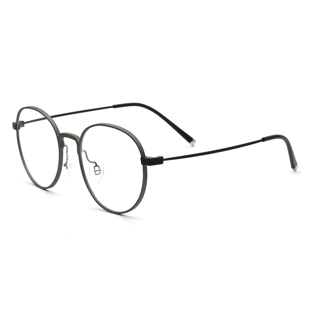 PACIEA Brille Damen Herren Ohne Sehstärke Ultraleicht Titan Blaulichtfilter