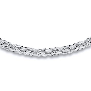 JEWLIX Königsarmband 925 Silber Königsarmband 2mm KA0020 (Länge: 17cm)