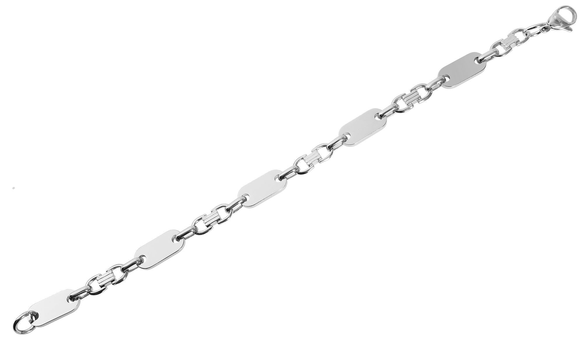 AKZENT Edelstahlarmband Elya Edelstahl silber wasserfest günstig online kaufen