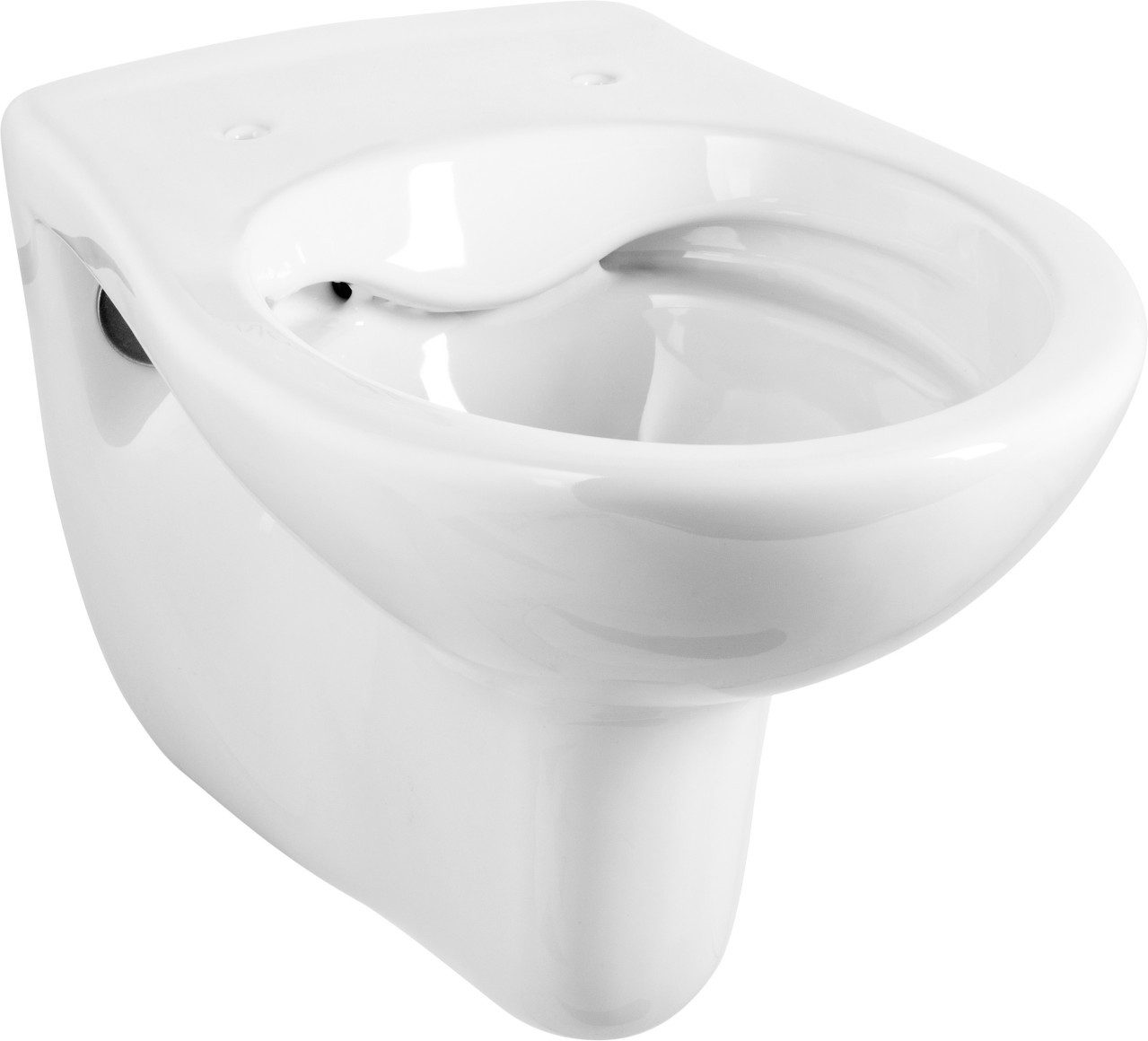 CORNAT Wand-WC-Befestigung Cornat Wand-Tiefspühl-WC spülrandlos weiß