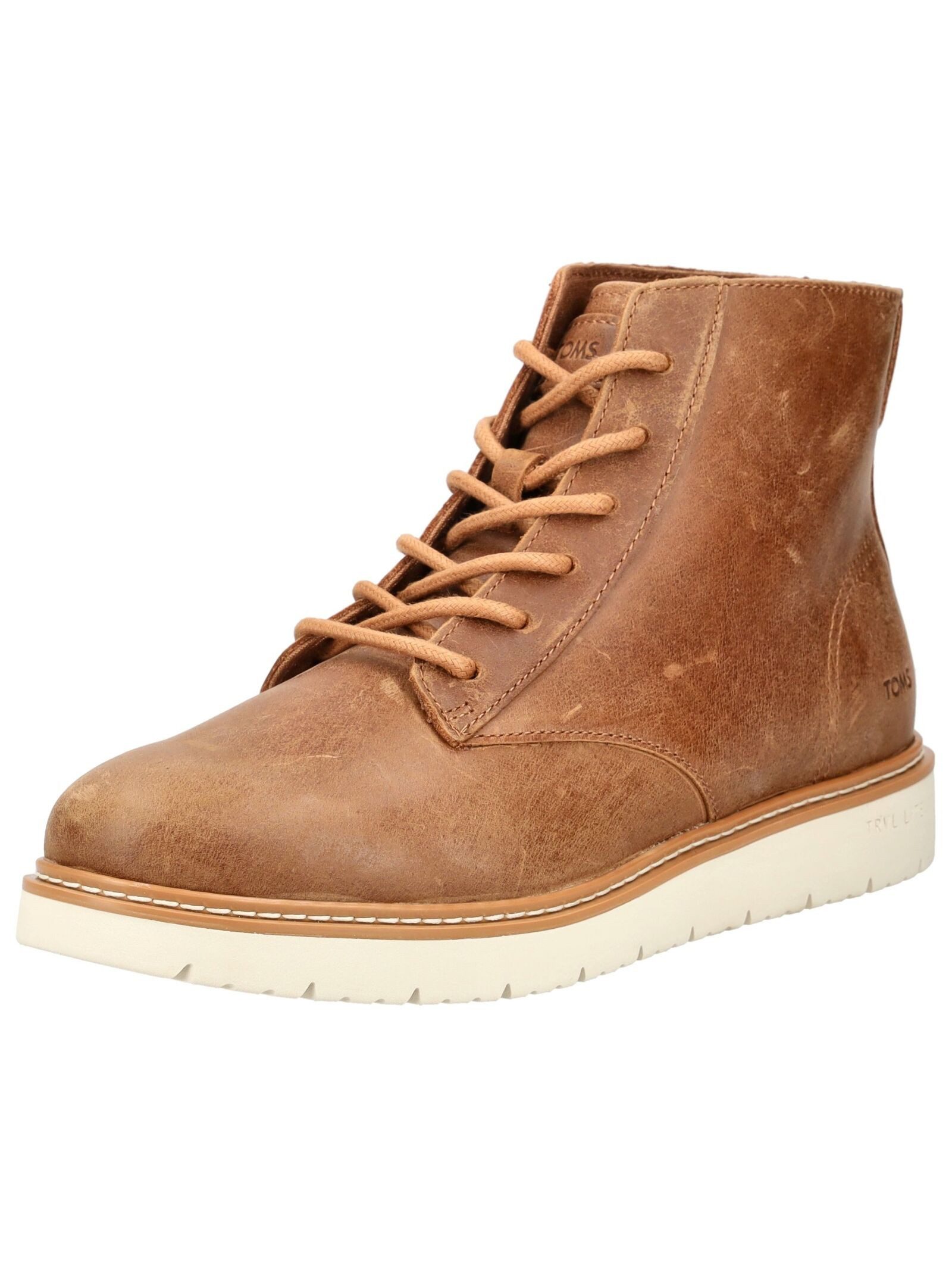 TOMS Stiefelette Leder Schnürstiefelette