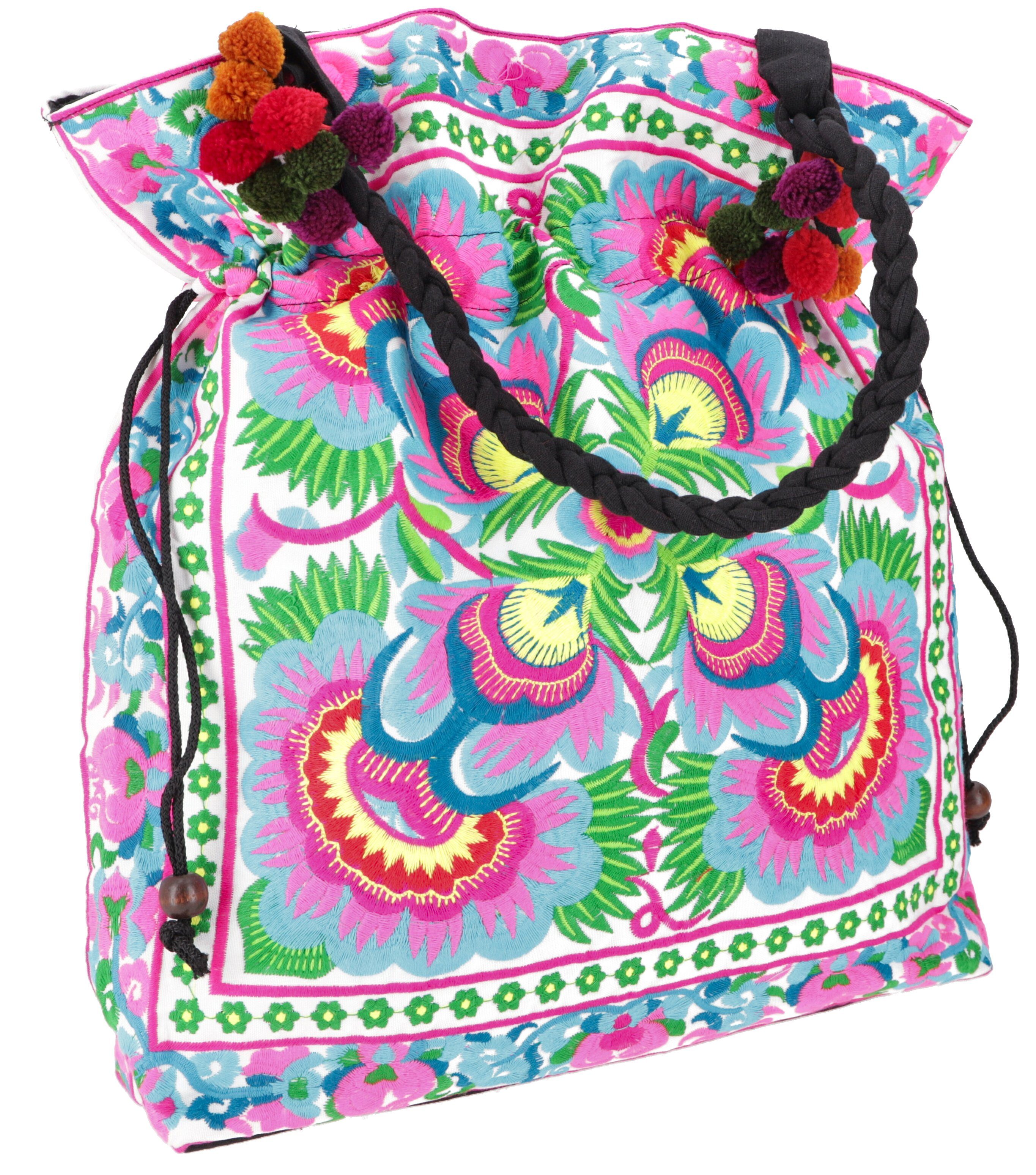Guru-Shop Schultertasche Große Schultertasche, Hippie Shopper Tasche..