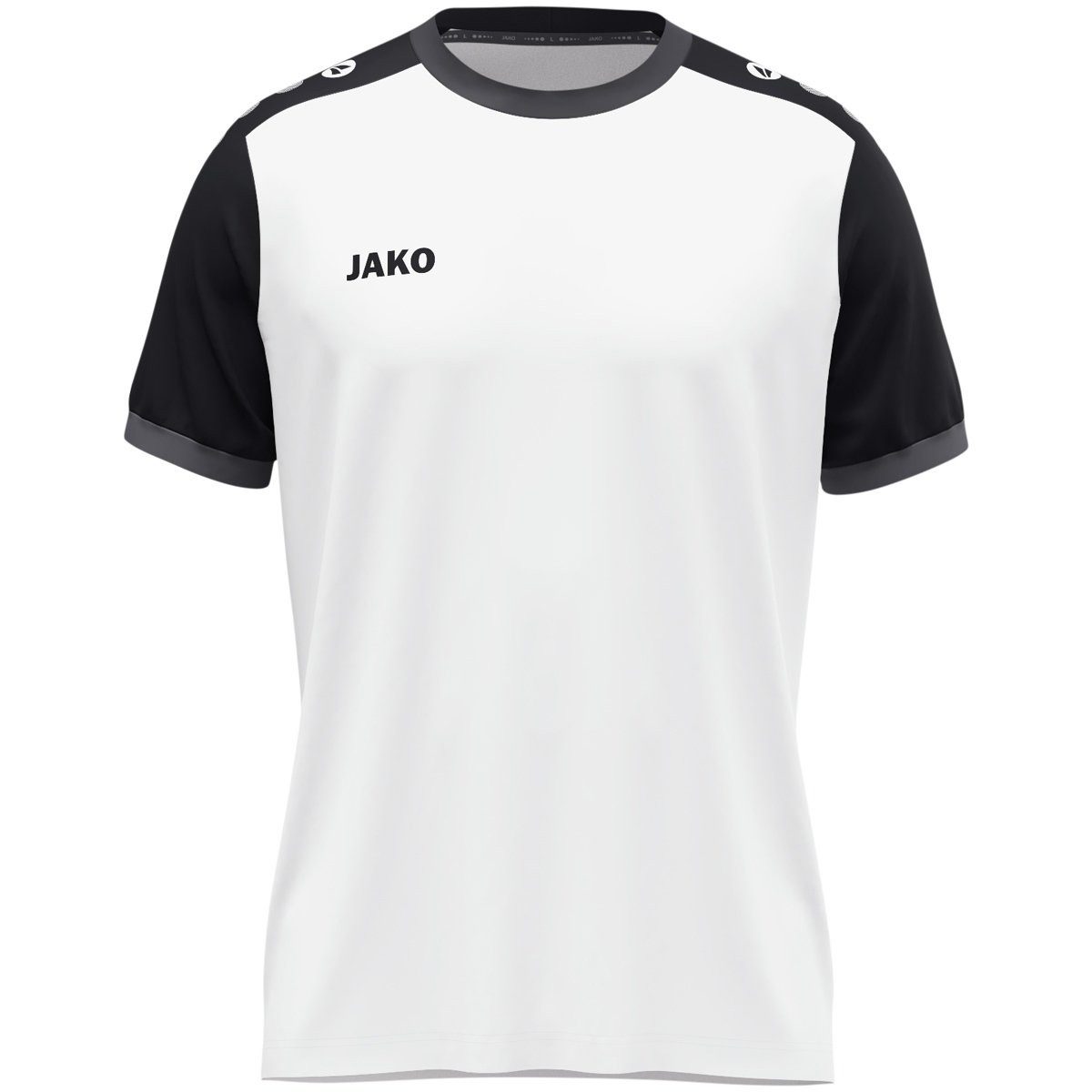Jako T-Shirt Dynamic Trikot (Polyester-Micro-Mesh) weiss/schwarz Kinder
