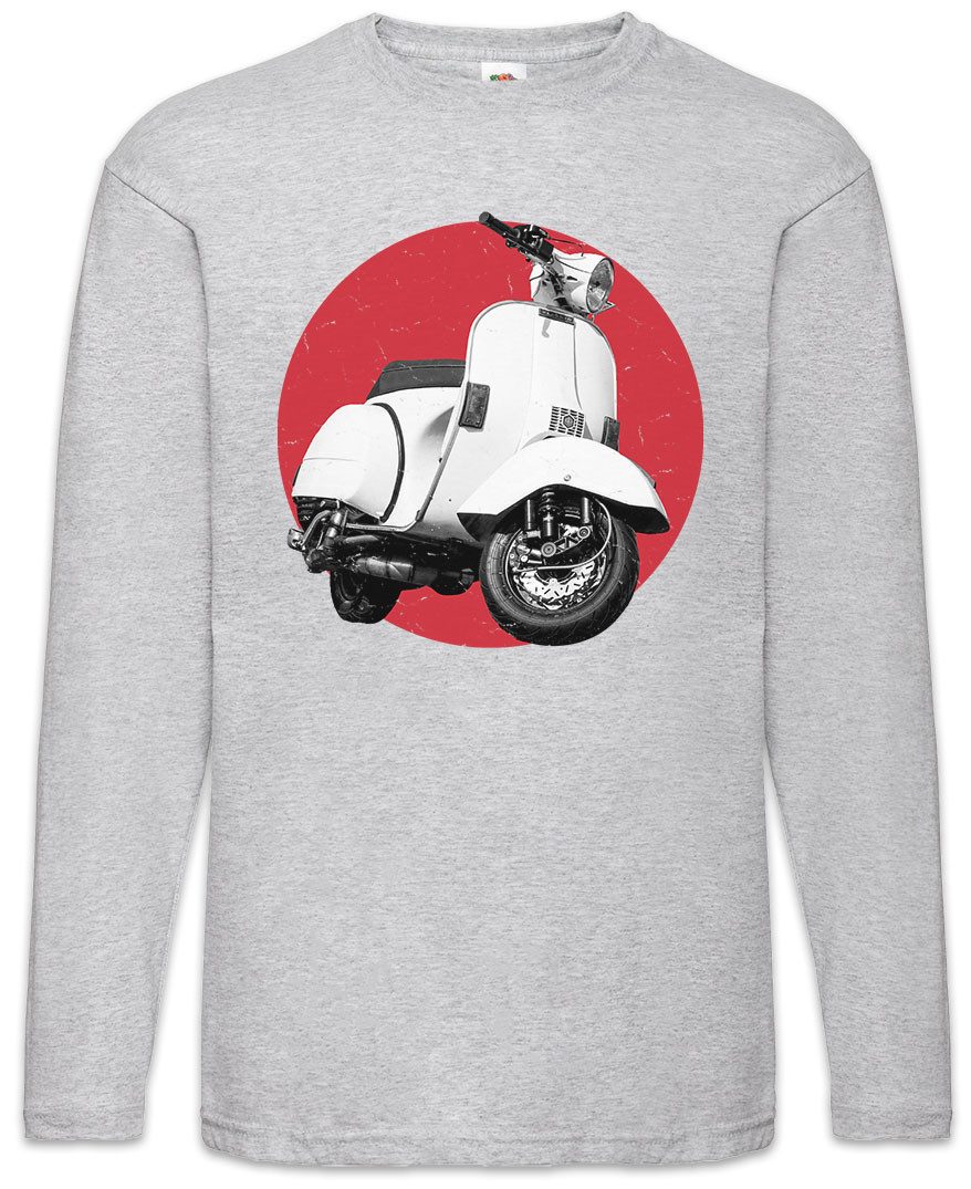 Urban Backwoods Langarmshirt Retro PX Classic Langarm T-Shirt Scooter Mod Mods Vintage Roller Fan (1-tlg) PX200 Motorrad Motorroller