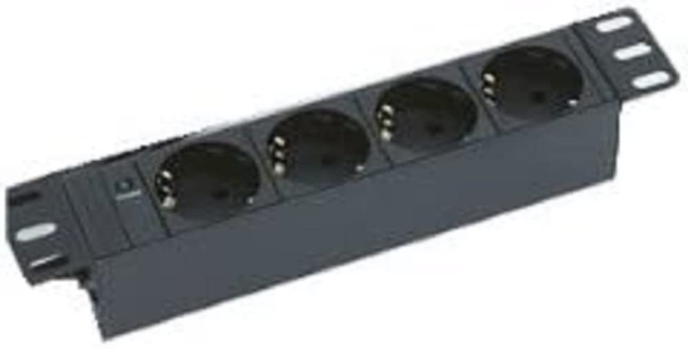Triton Serverschrank Triton 19"Schrank, zbh. Steckdosenleiste 7xDosen(CEE7)->Stecker(CEE7) ÜS Schalter