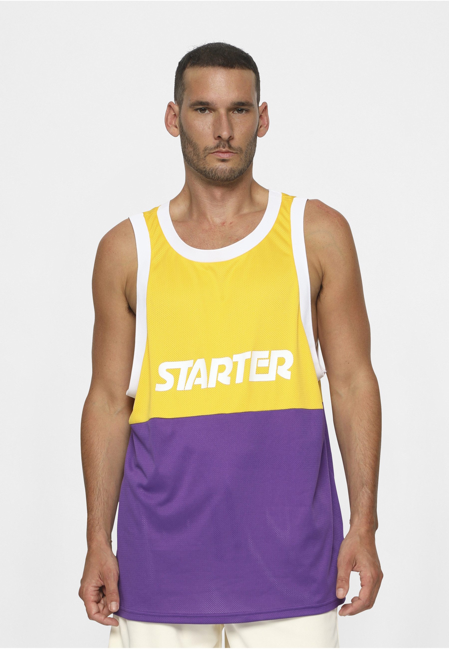 Starter Black Label Tanktop Starter Black Label Herren Starter Split Mesh Tank Top (1-tlg)