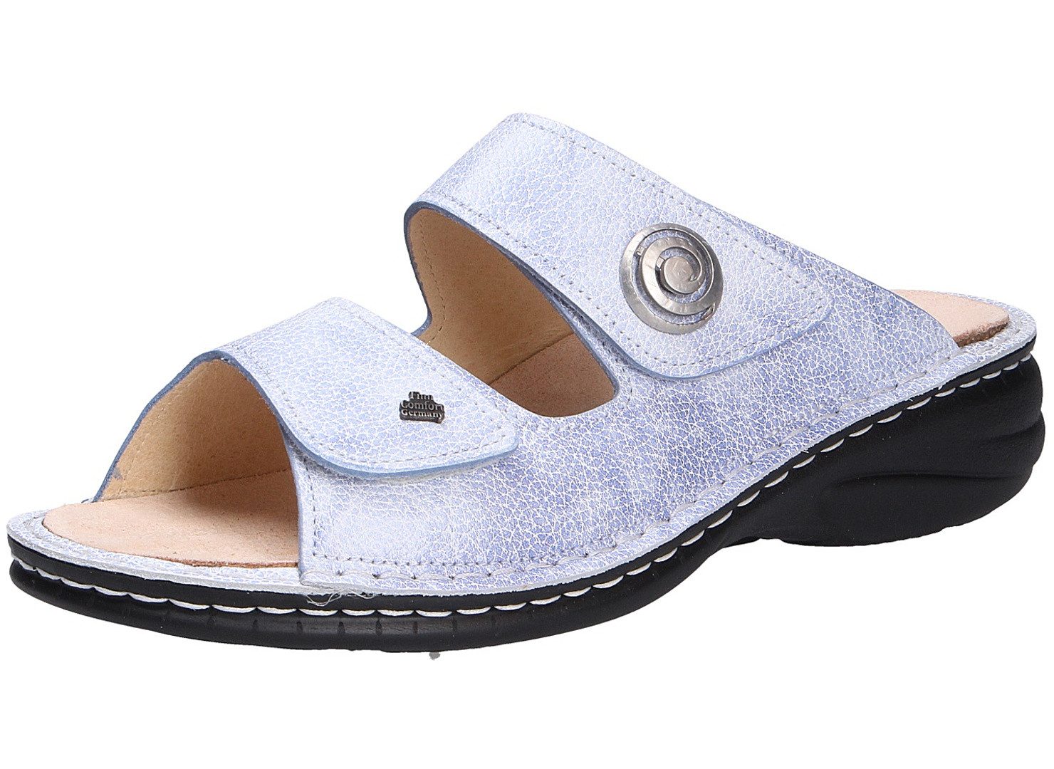 Finn Comfort Damen Pantolette COLINA blau Größe Pantolette