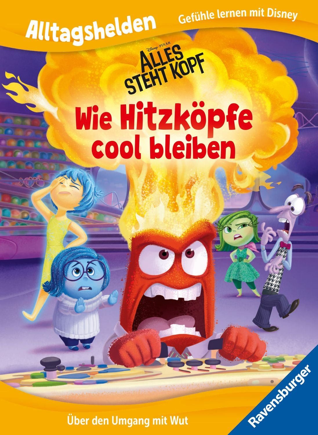 Kinderbuch Alltagshelden - Gefühle lernen mit Disney: Disney / Pixar Alles steht diverse
