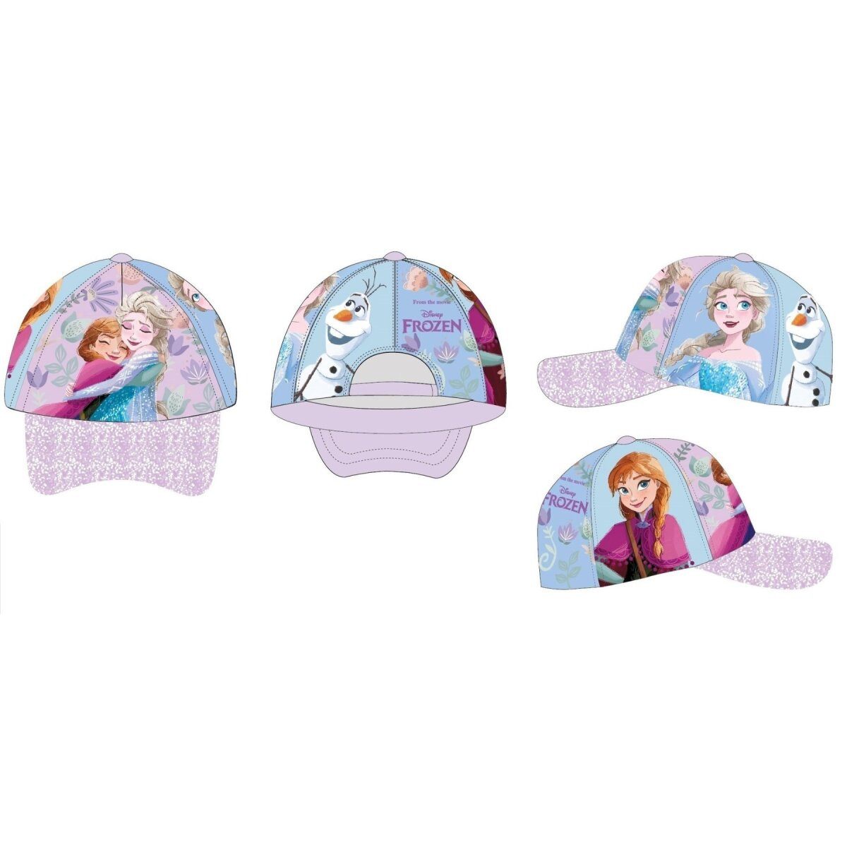 Disney Baseball Cap Disney Frozen Cap 54cm Kinder Kappe aus mit Elsa & Anna