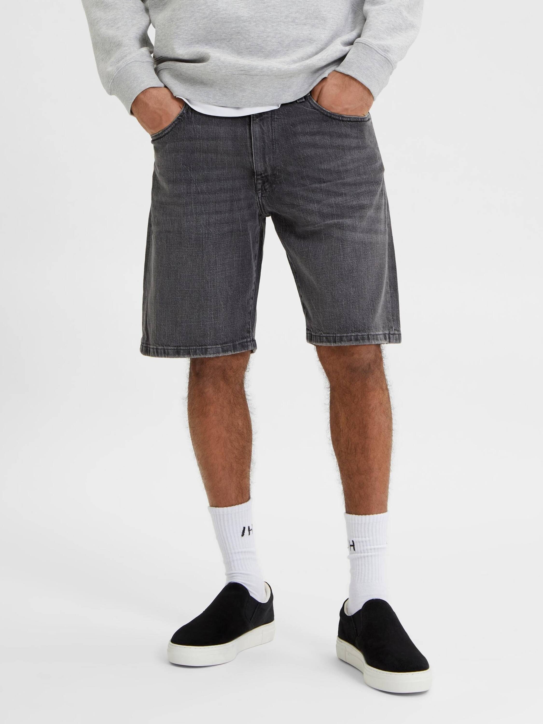 (1-tlg) HOMME SELECTED ALEX Jeansshorts