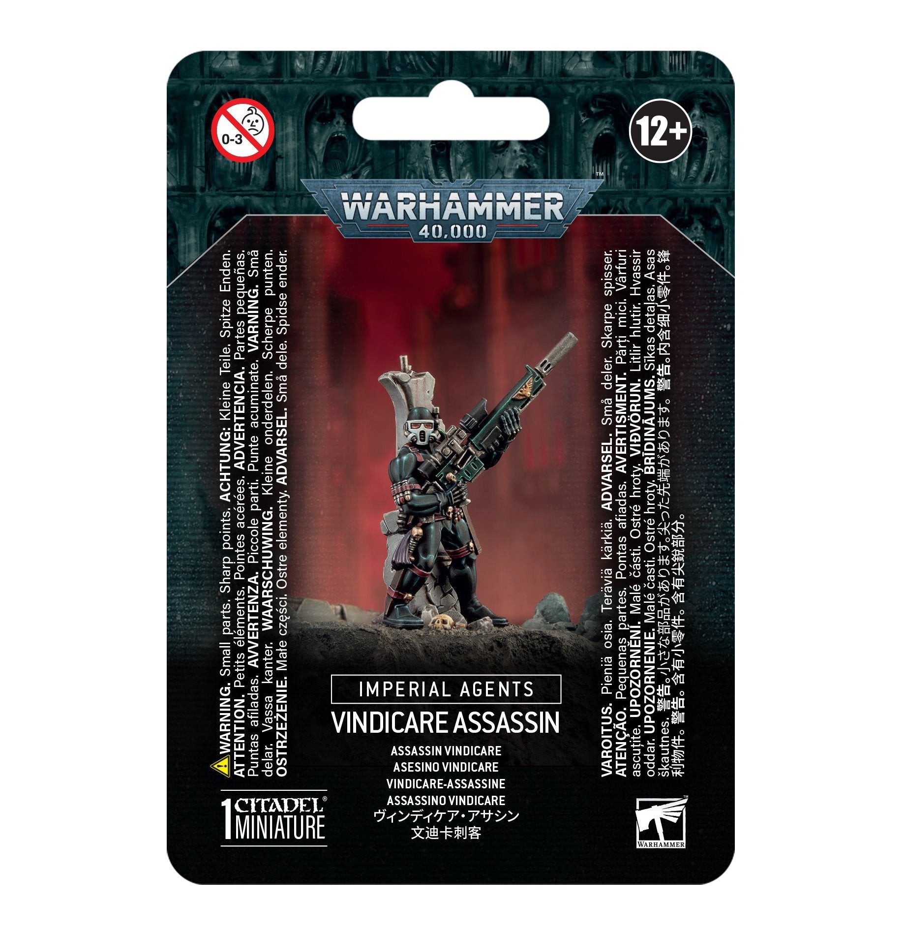 Warhammer 40.000 Spielfigur Warhammer 40.000 Imperial Agents Vindicare Assassin