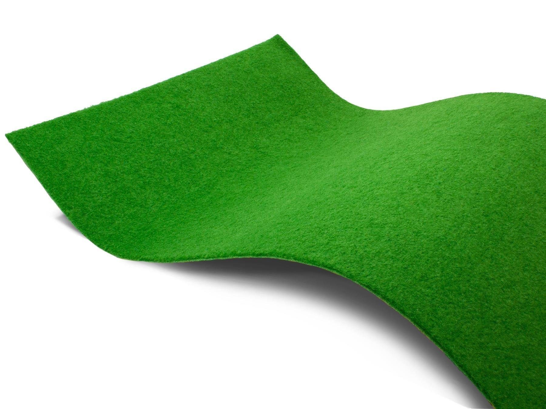 Primaflor-Ideen in Textil Kunstrasen GARDEN B1, Gesamthöhe 5 mm, Made in Belgium, rechteckig, Rasenteppich, strapazierfähig, witterungsbeständig & wasserfest