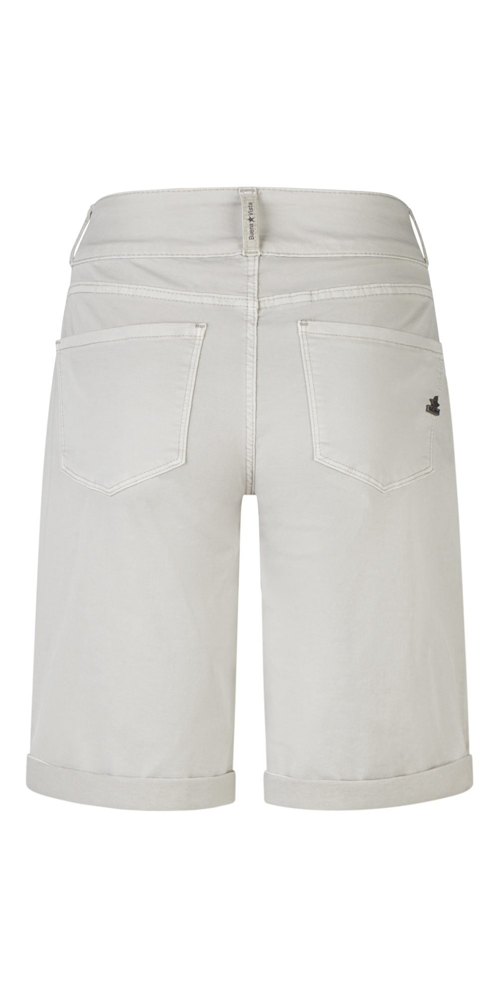 Buena Vista Stretch-Jeans BUENA VISTA TUMMYLESS SHORT kreide BV B5777 4219.4271 - Summer Twill