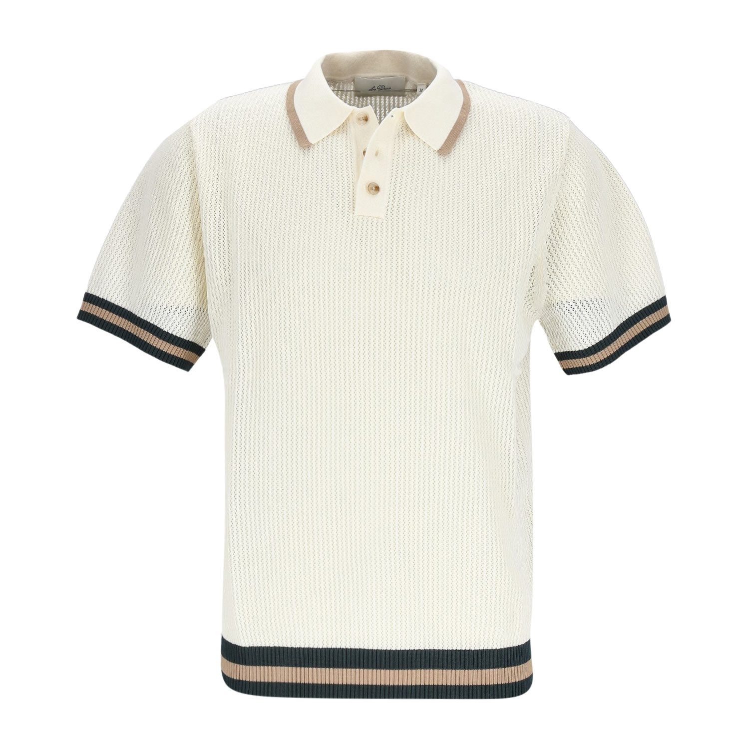 Les Deux Kurzarmpullover