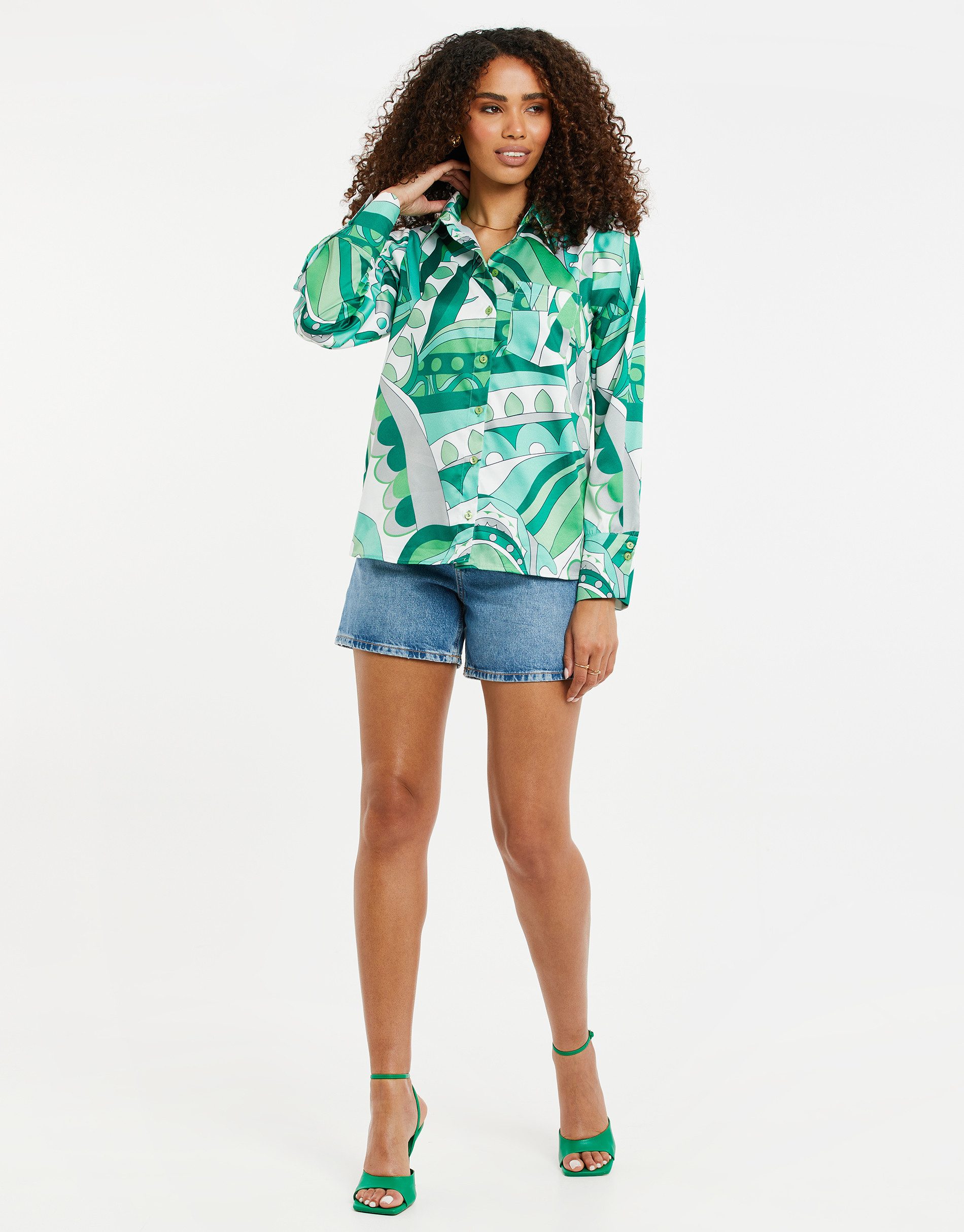 Threadbare Blusentop THBSanasa (1-tlg) schöner Print günstig online kaufen