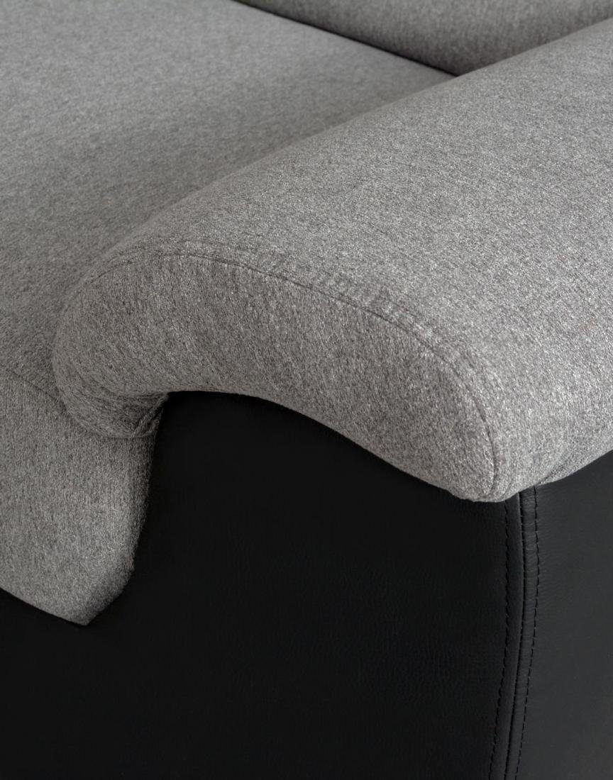 Sofas Sofa Design Ecksofa, exklusiven Polsterstoff Couch UForm Ecke JVmoebel Textil