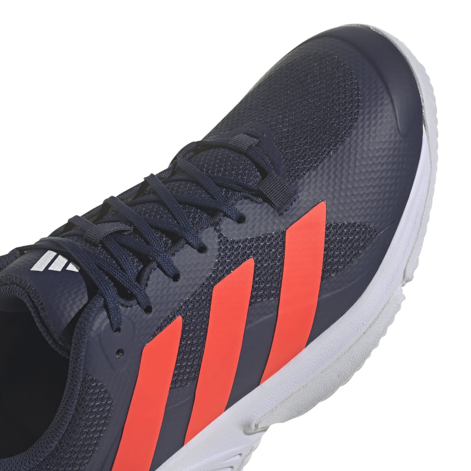 adidas Performance Hallen-Indooschuhe Court Team Bounce 2.0 dunkelblau/solarrot Herren Badmintonschuh