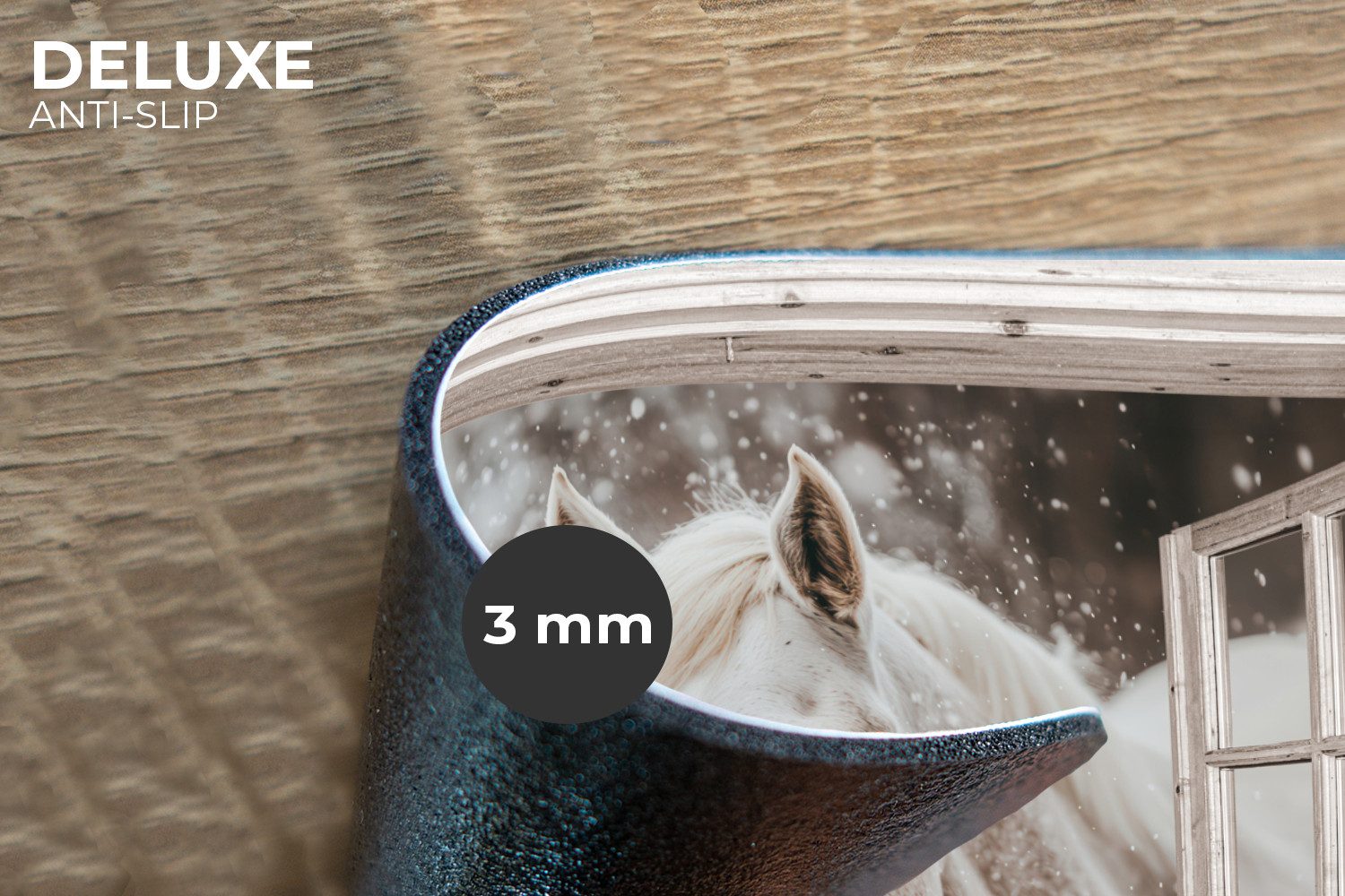 MuchoWow Platzset Pferd - Weiß - günstig online kaufen