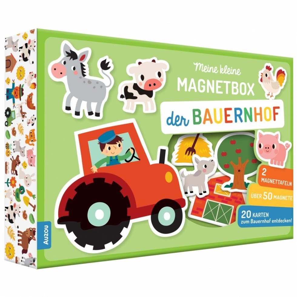 AUZOU Spiel, Meine Magnetbox - Der Bauernhof - deutsch von AUZOU
