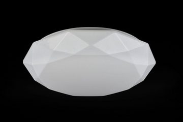 MAYTONI DECORATIVE LIGHTING Deckenleuchte Crystallize 52x11.5x52 cm, LED fest integriert, hochwertige Design Lampe & dekoratives Raumobjekt