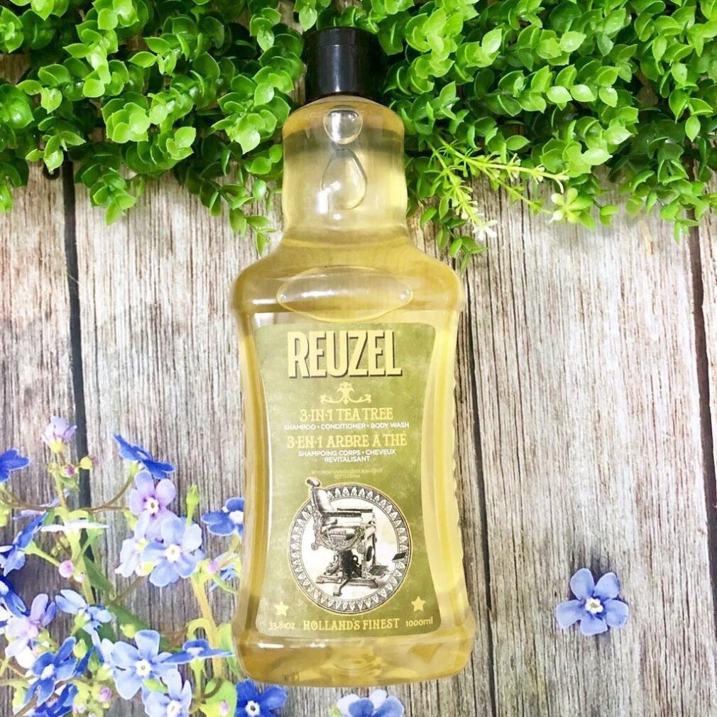 Reuzel Haarshampoo 3-In-1 Tea Tree Shampoo 1000ml