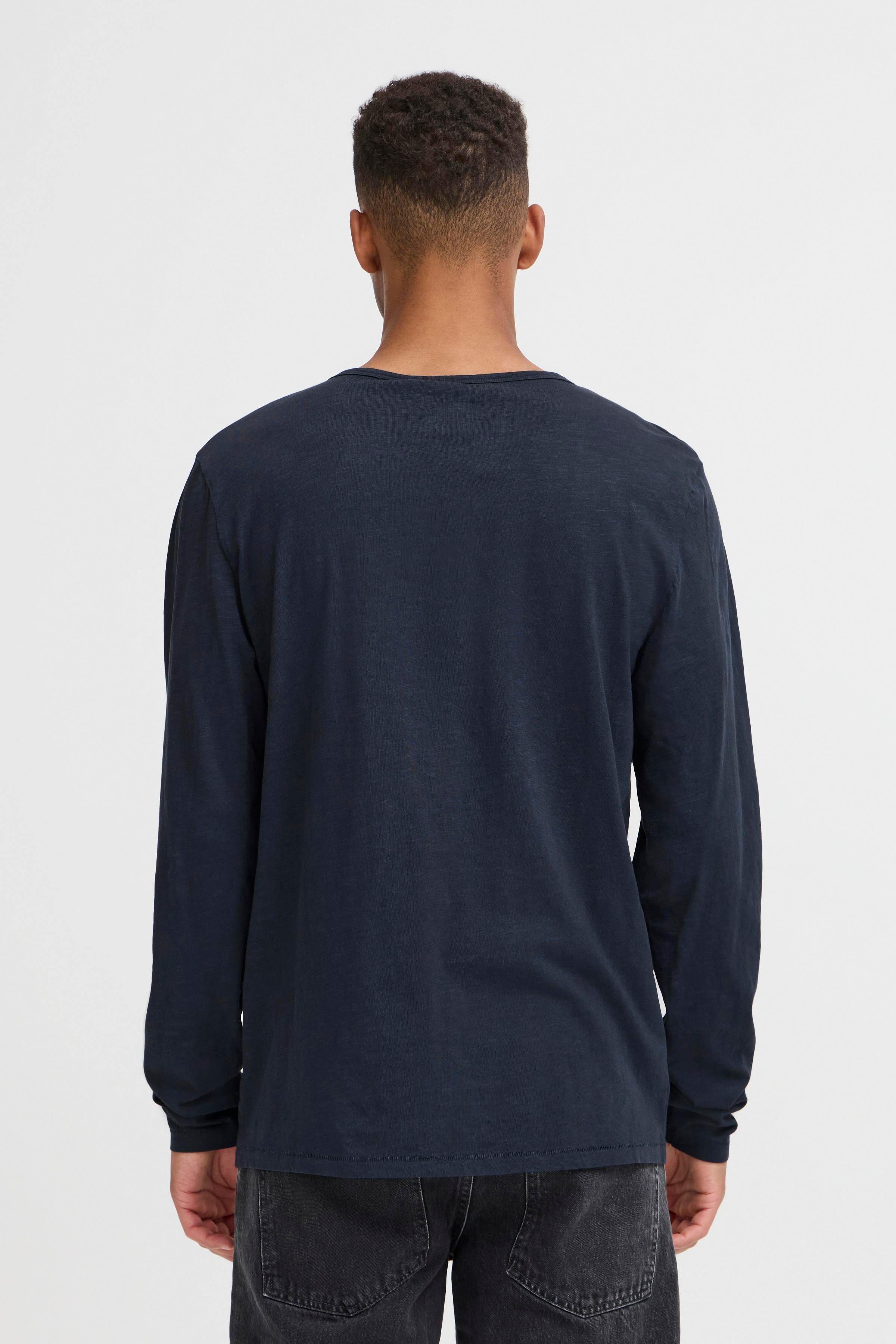 Blend T-Shirt BHIVALDE SPILT NCK L/S TEE günstig online kaufen