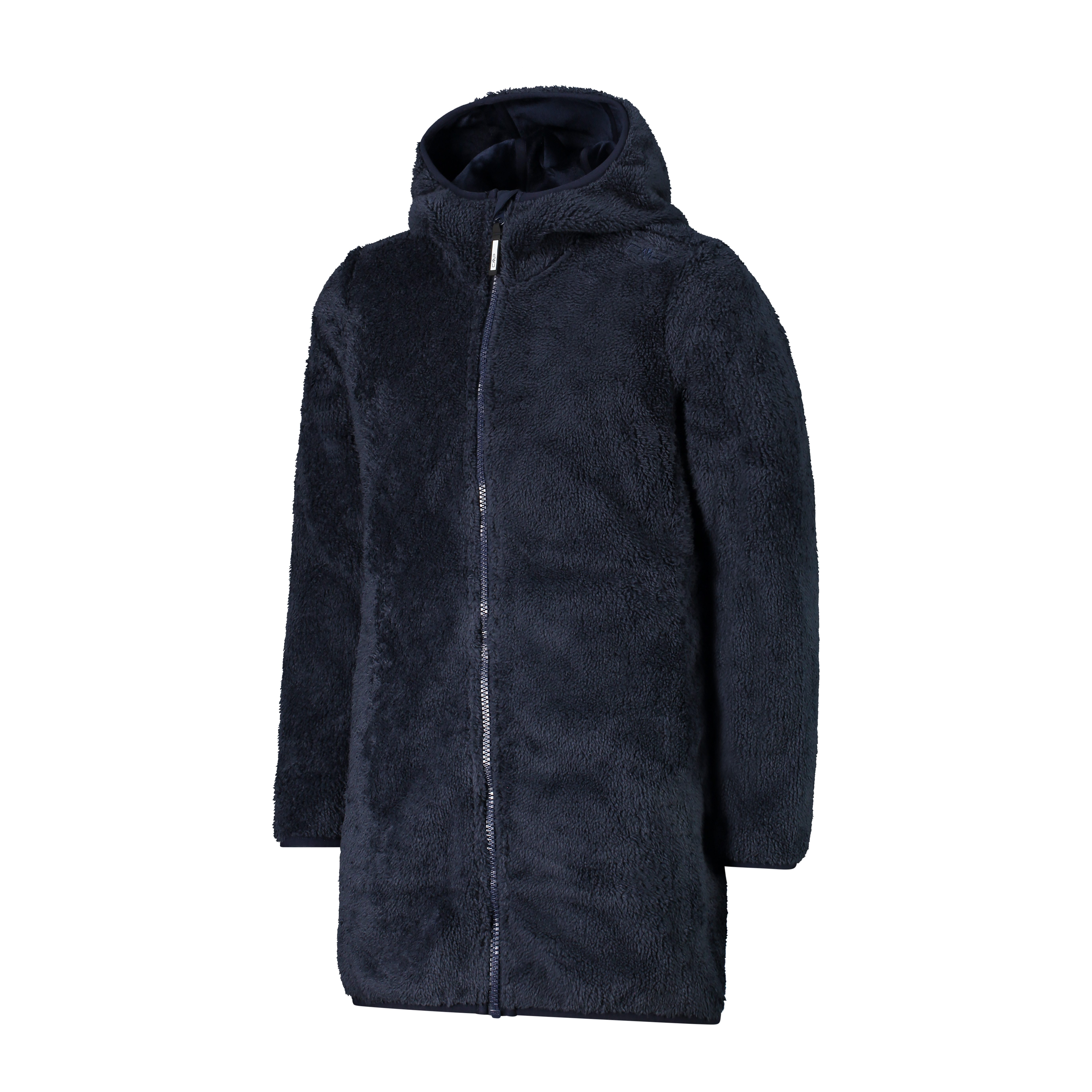 CMP Wintermantel CMP Mädchen Fleece Parka Kid G Fix Hood 33P2125