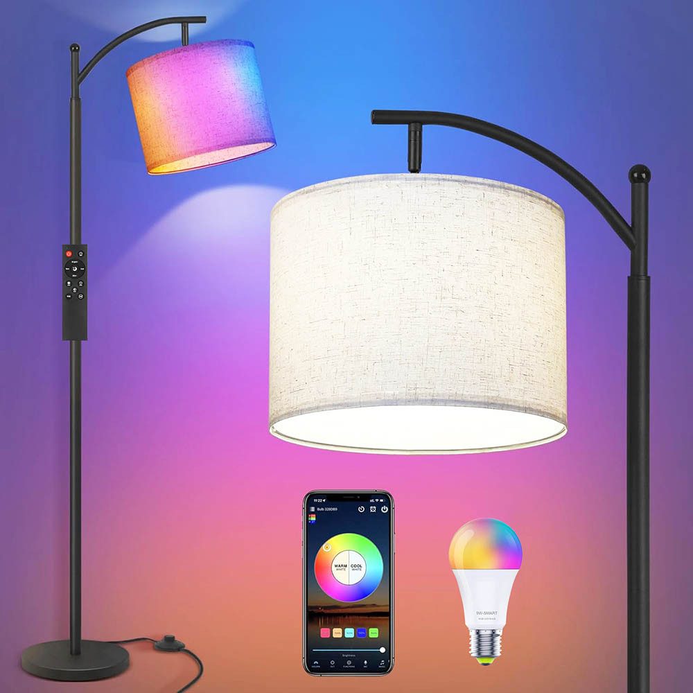 Lapamax Stehlampe Intelligente Stehleuchte WiFi Bogenlampe günstig online kaufen