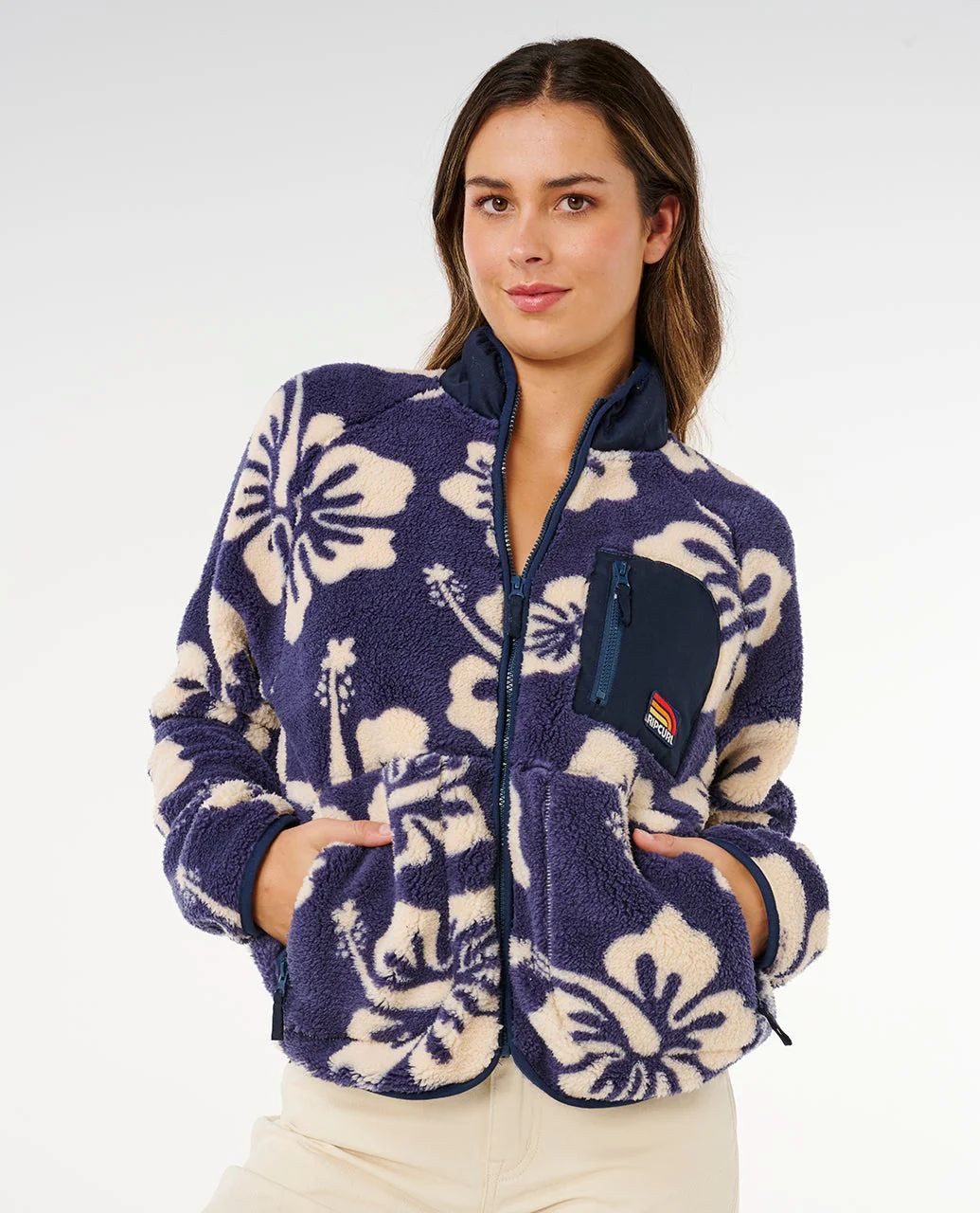 Rip Curl Sweatjacke Rip Curl Surfside Standard Polar Sweatjacke