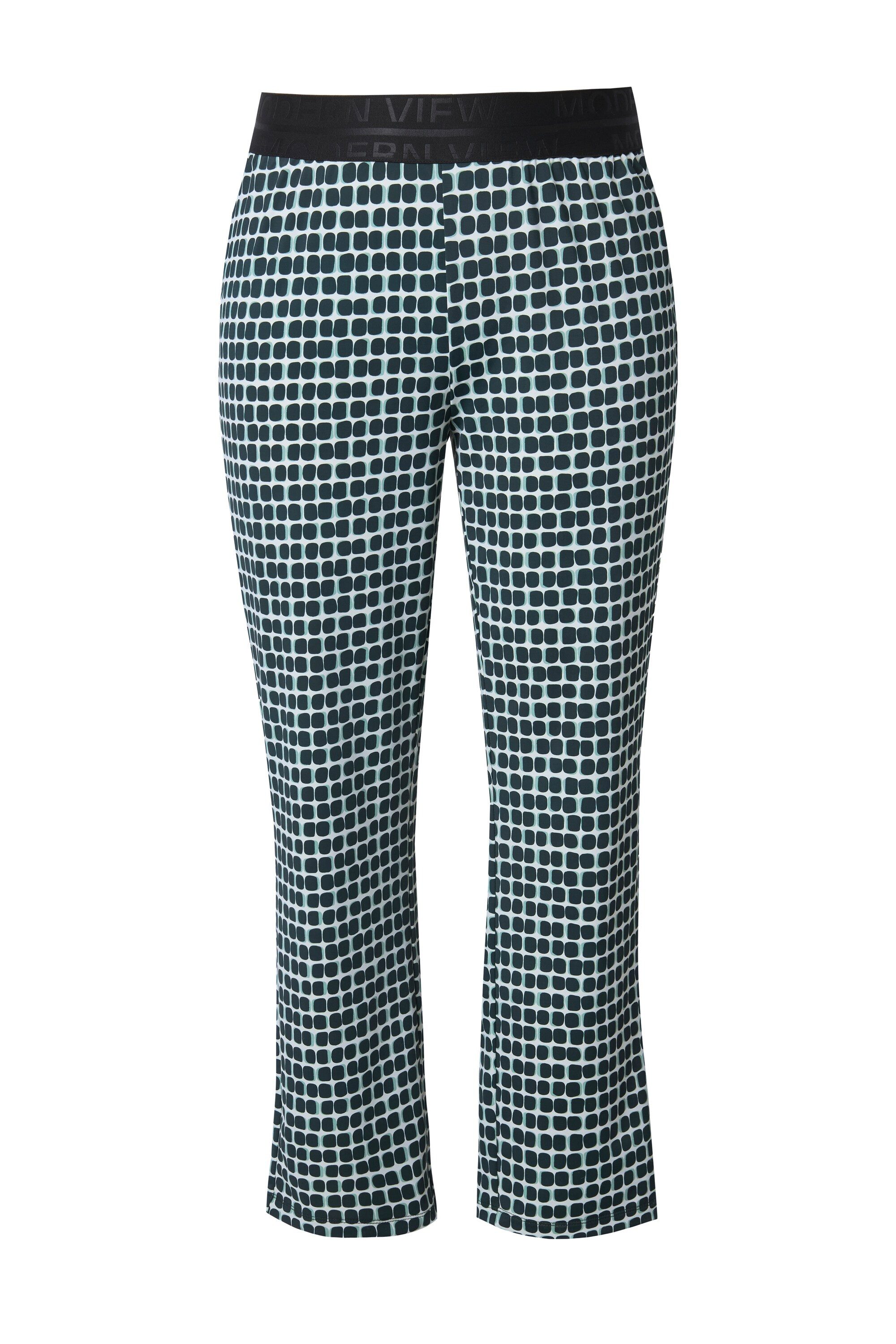 Ulla Popken 7/8-Hose Jerseyhose Sienna grafischer Druck Slim günstig online kaufen