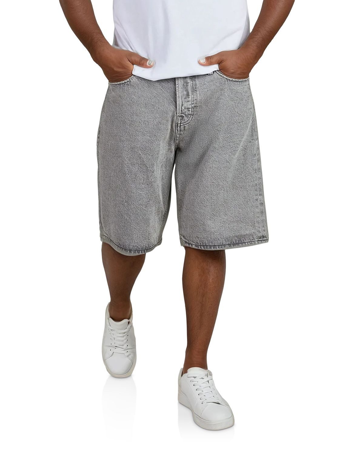 Jack & Jones Джинсыshorts Herren Шорты JJIRICK Baggy Fit Bermudashorts aus 100% Baumwolle