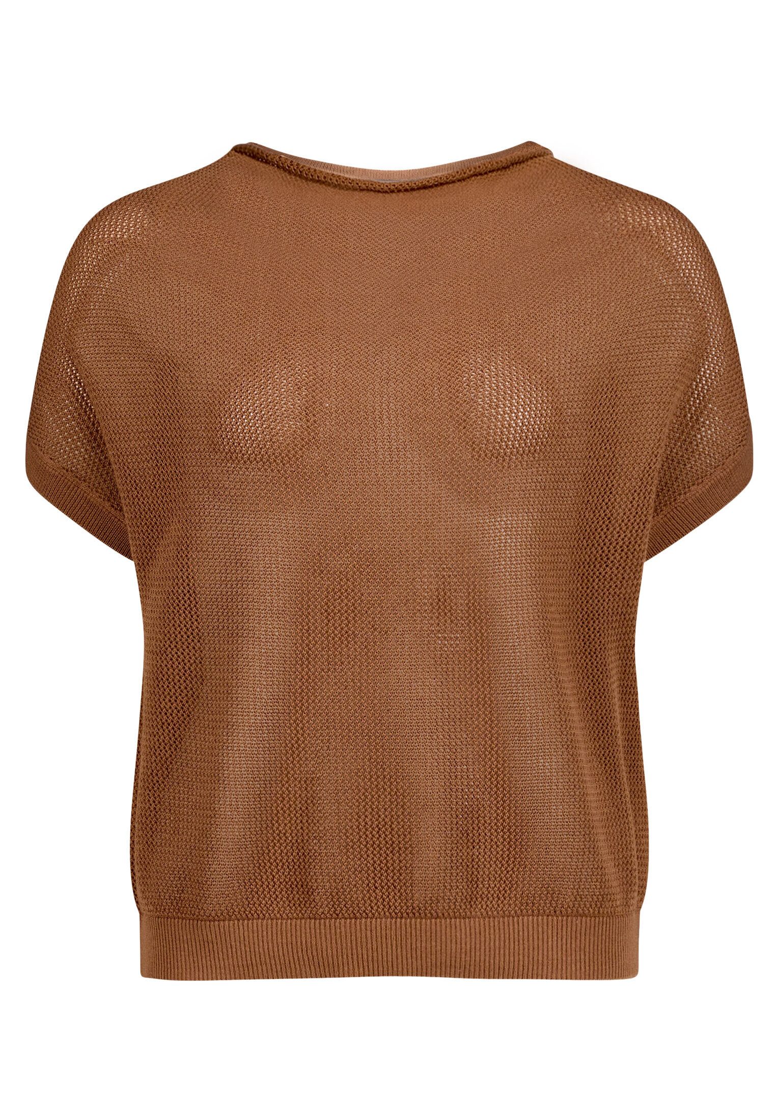 Betty Barclay Stricktop Damen mit Wasserfallausschnitt