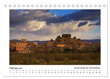 CALVENDO Wandkalender Marokko (Tischkalender 2024 DIN A5 quer), CALVENDO Monatskalender