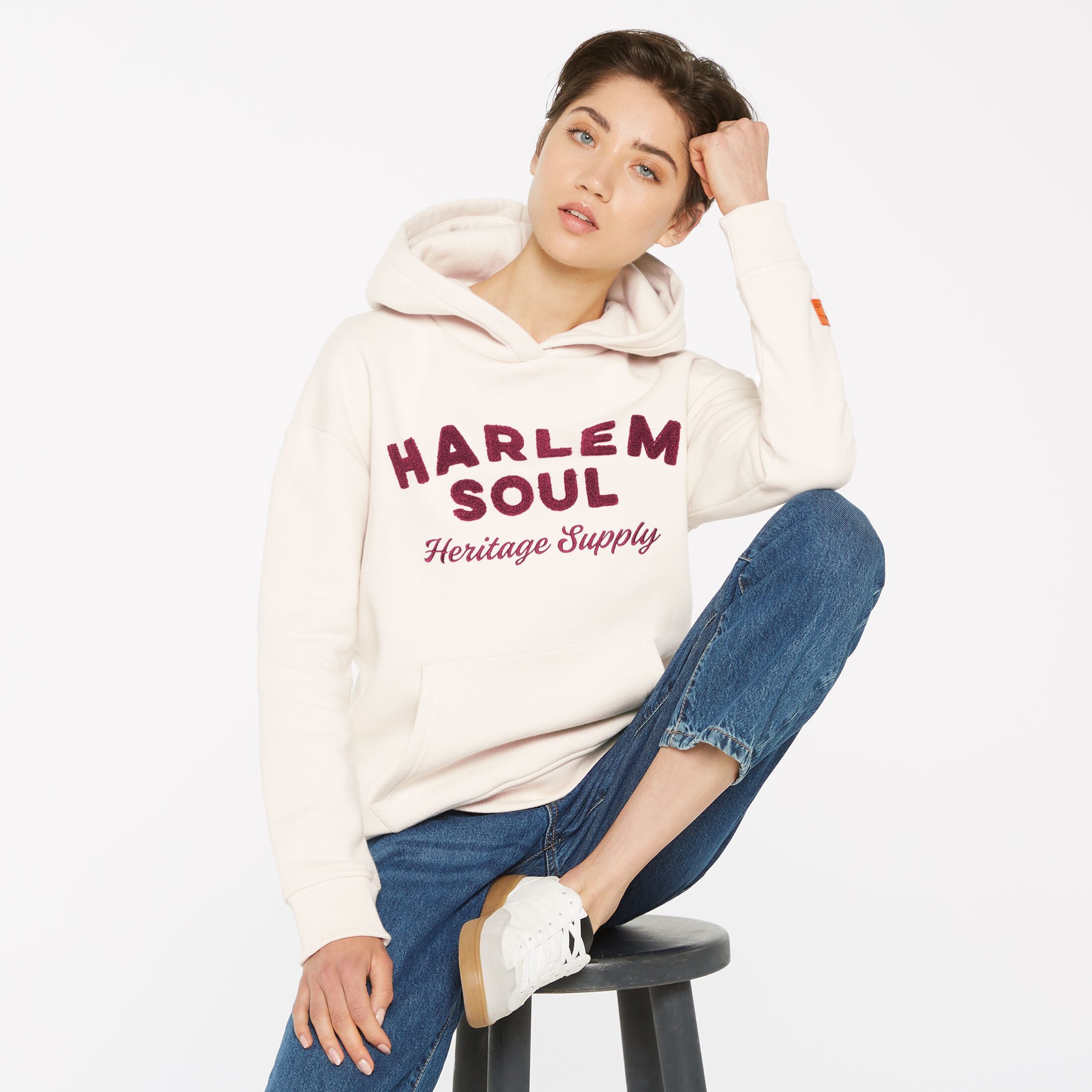 Harlem Soul Kapuzensweatshirt mit Baumwolle günstig online kaufen