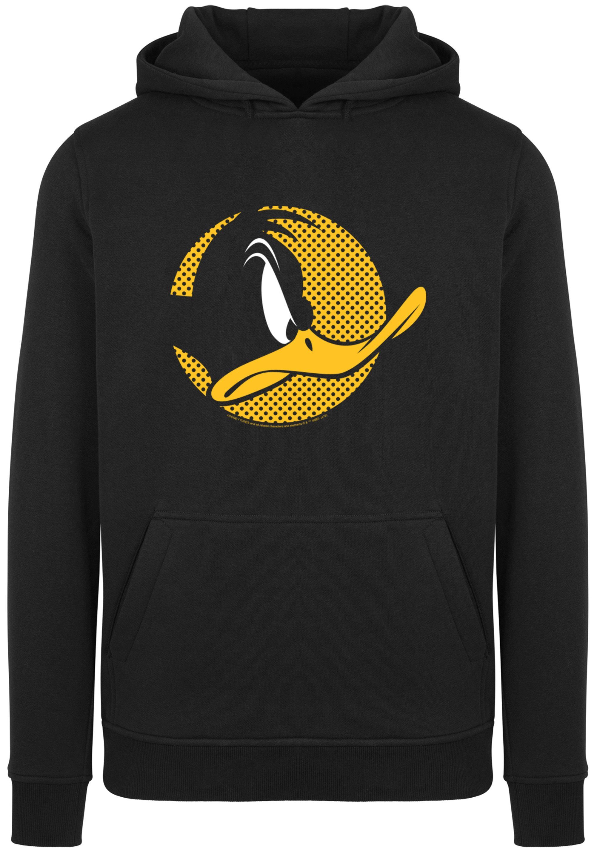 Herren Pullover F4NT4STIC Sweatshirt Looney Tunes Daffy Duck Dotted Cartoon Logo