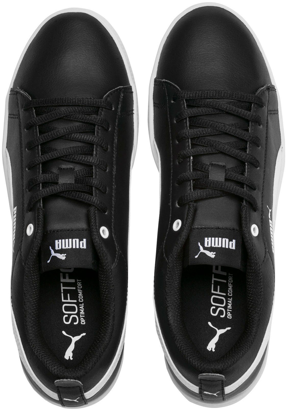 Puma SMASH Black-Puma WNS White Sneaker L V2 PUMA
