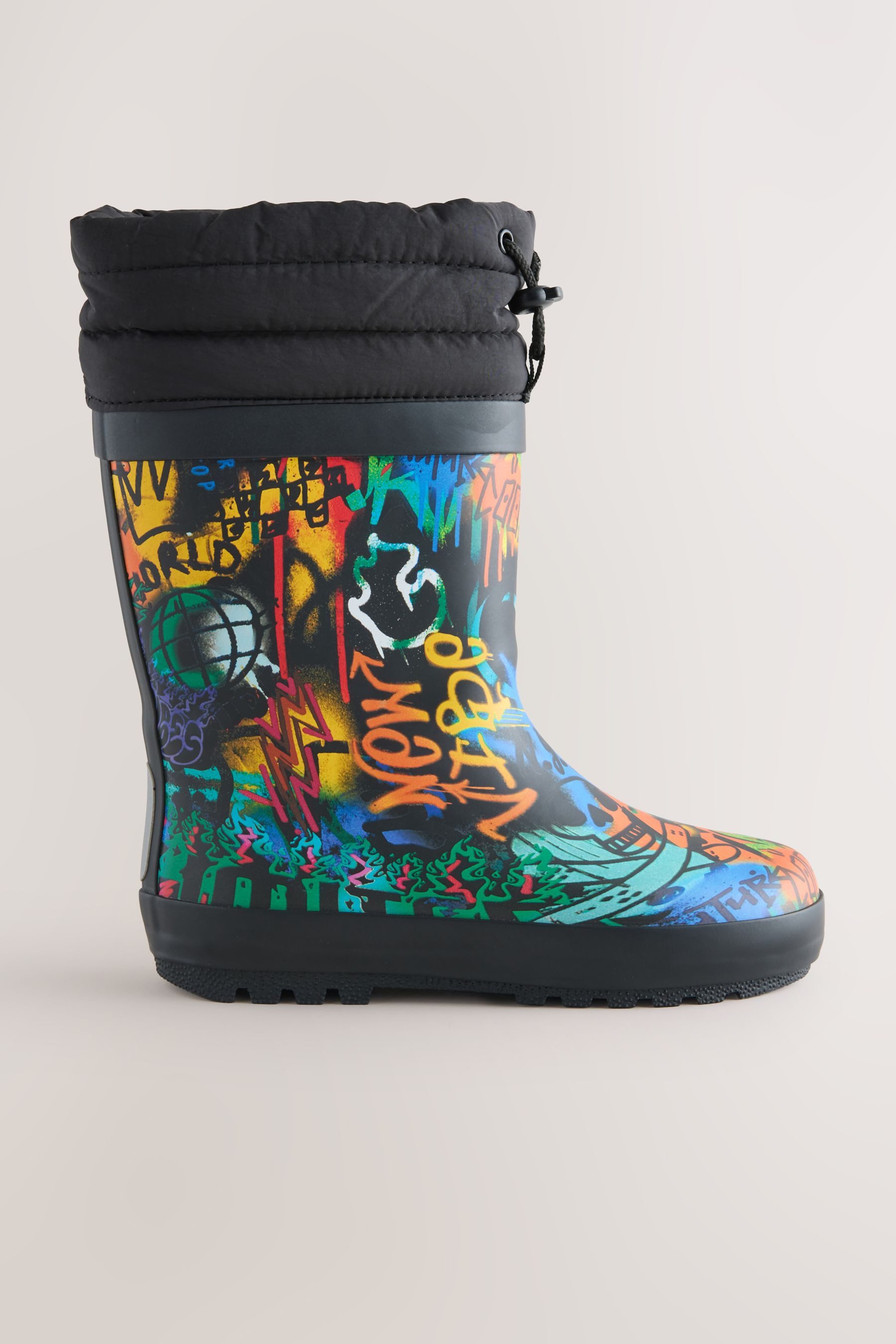 Next Gummistiefel mit verstellbarem Umschlag Gummistiefel – Bild 2 von 5