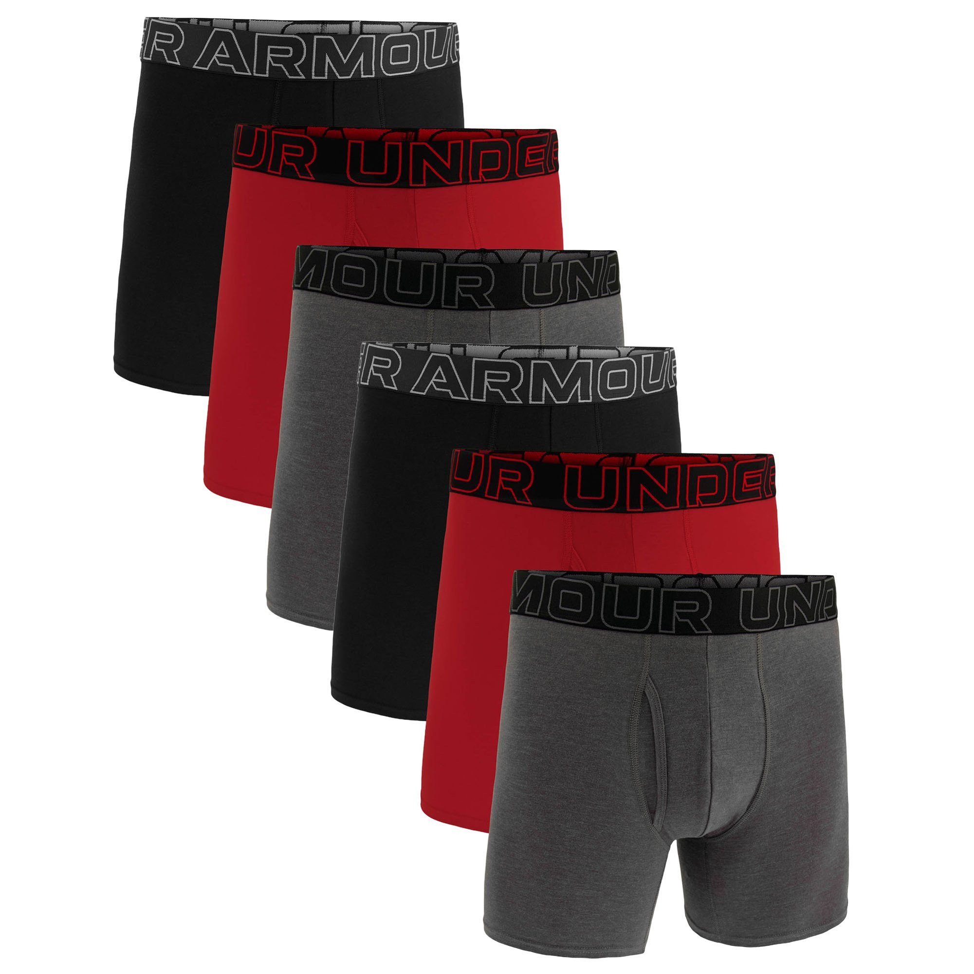 Under Armour® Boxer Herren Boxershort 6er Pack Baumwolle (Packung, 6er Pack)