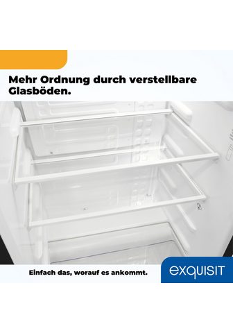 Exquisit Šaldytuvas  KS85-V-091E 843 cm hoch 45 cm plotis 76 L Volumen