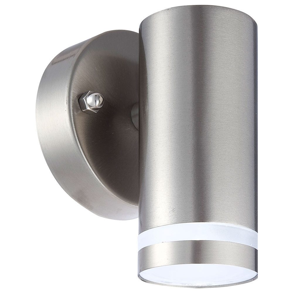 GLOBO LIGHTING LED Außen-Wandleuchte, LED-Leuchtmittel fest verbaut, Warmweiß, Außenleuchte Außenlampe Außenbeleuchtung Wandleuchte Lampe IP44 LED