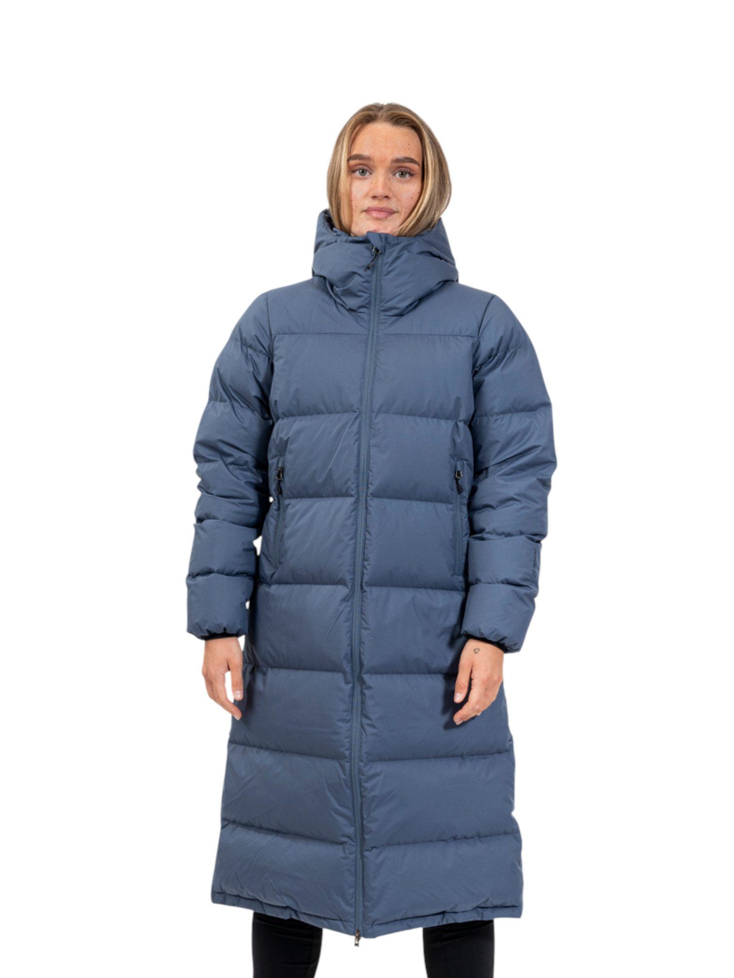 Bergans Daunenmantel Urban Down Long Coat (wärmeisolierung) blau Damen