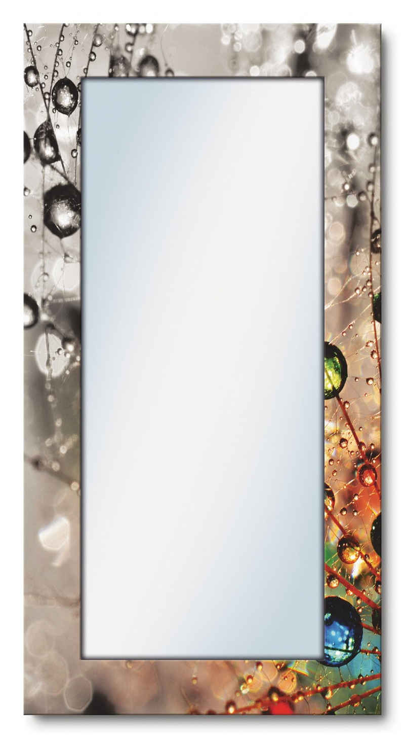 Artland Wandspiegel »Farbenfrohe Natur«, gerahmter Ganzkörperspiegel mit Motivrahmen, geeignet für kleinen, schmalen Flur, Flurspiegel, Mirror Spiegel gerahmt zum Aufhängen