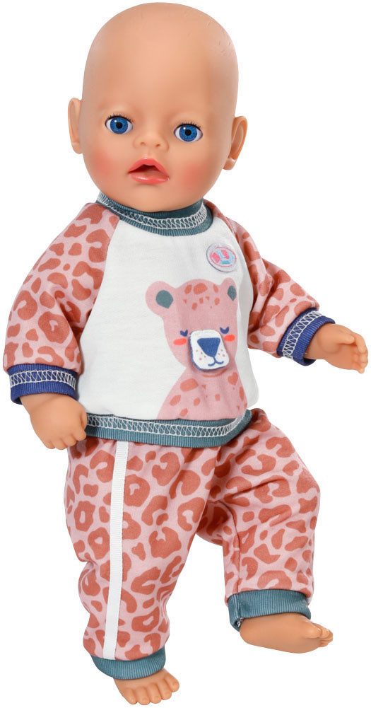 Baby Born Puppenkleidung Jogging Anzug Dschungel, 36 cm, mit Kleiderbügel – Bild 4 von 5